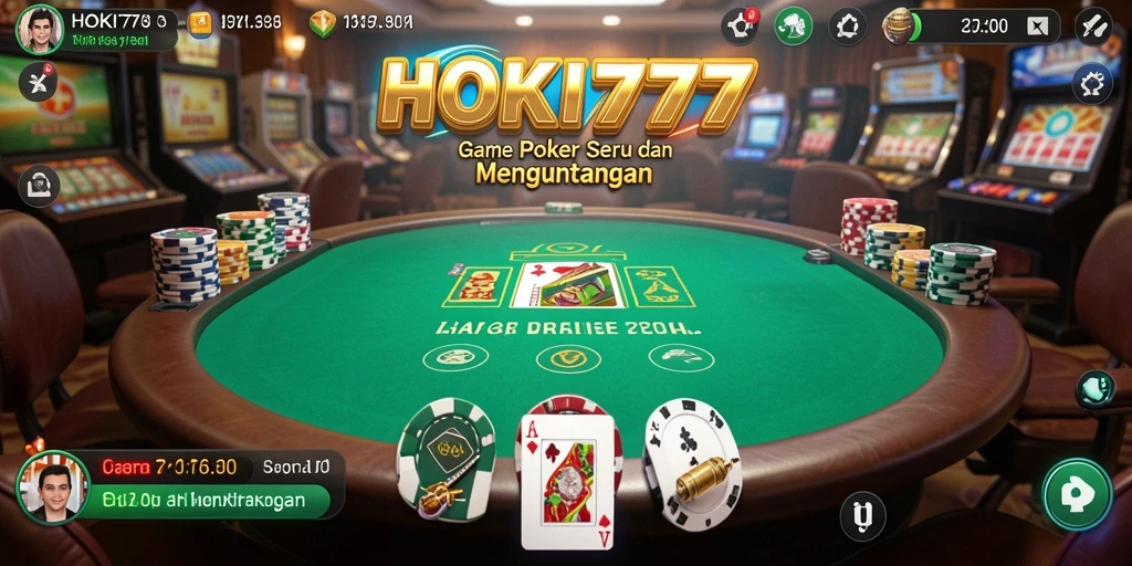 Tampilan gameplay HOKI777 yang menantang dan kompetitif.