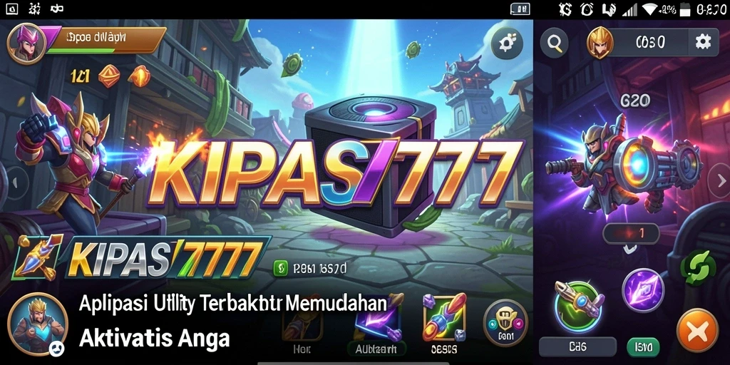 Tampilan utama KIPAS777 dengan antarmuka yang menarik dan mudah digunakan.