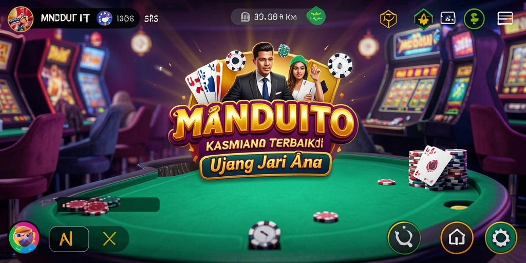 Tangkapan layar gameplay <strong>MNDUIT</strong> menunjukkan momen mendebarkan saat bermain Kasino.