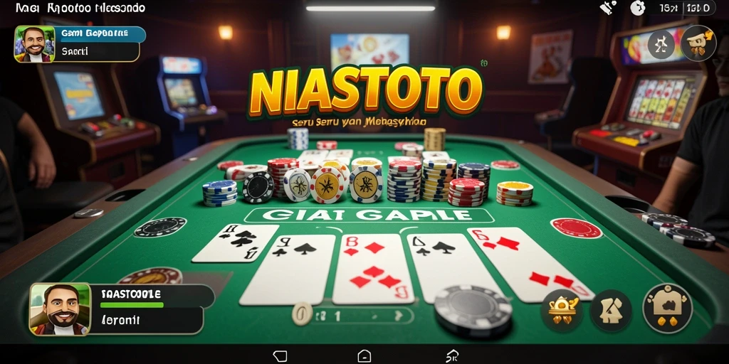 Tampilan gameplay seru di NIASTOTO dengan pemain yang antusias.