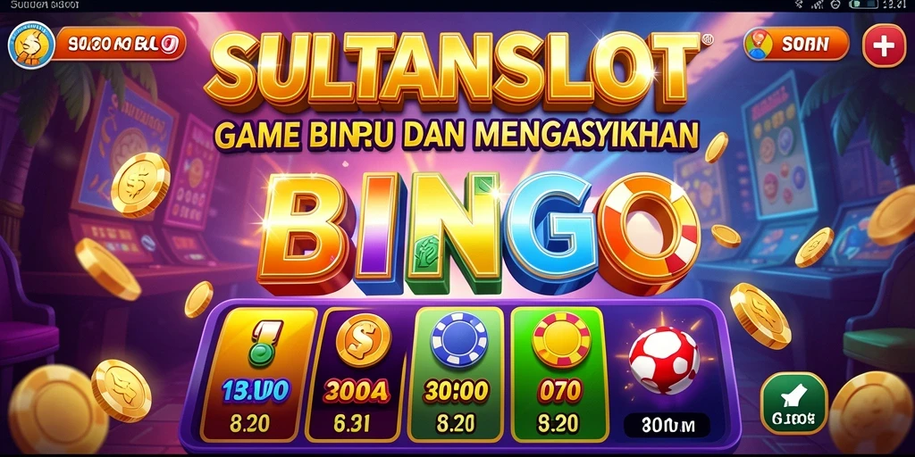 Gameplay menarik dari SULTANSLOT dengan suasana Bingo yang menggembirakan.