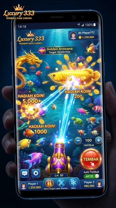 Screenshot antarmuka pengguna aplikasi luxury333.